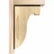 Ekena Millwork Del Monte Rough Sawn Corbel w/Backplate, Douglas Fir, 6"W x 8"D x 12"H COR06X08X12DEL01RDF - alternate 2